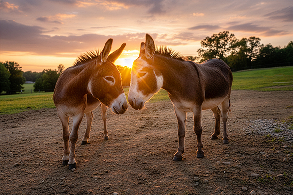 Donkey Photographer Franklin TN | Farm Portrait Photography | Moments By T