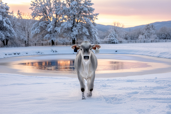 Cow Photographer Franklin TN | Farm Portrait Photography | Moments By T