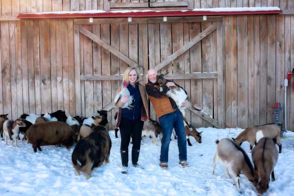 Farm and Family Photographer Franklin TN | Goat and Pig Portrait Photography | Moments By T