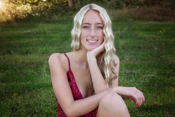 Senior Girl Sitting For Senior Photos By Moments By T | Senior Photos in Franklin TN