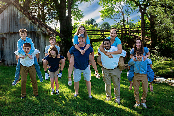 Big Brother Family Photoshoot in Franklin TN