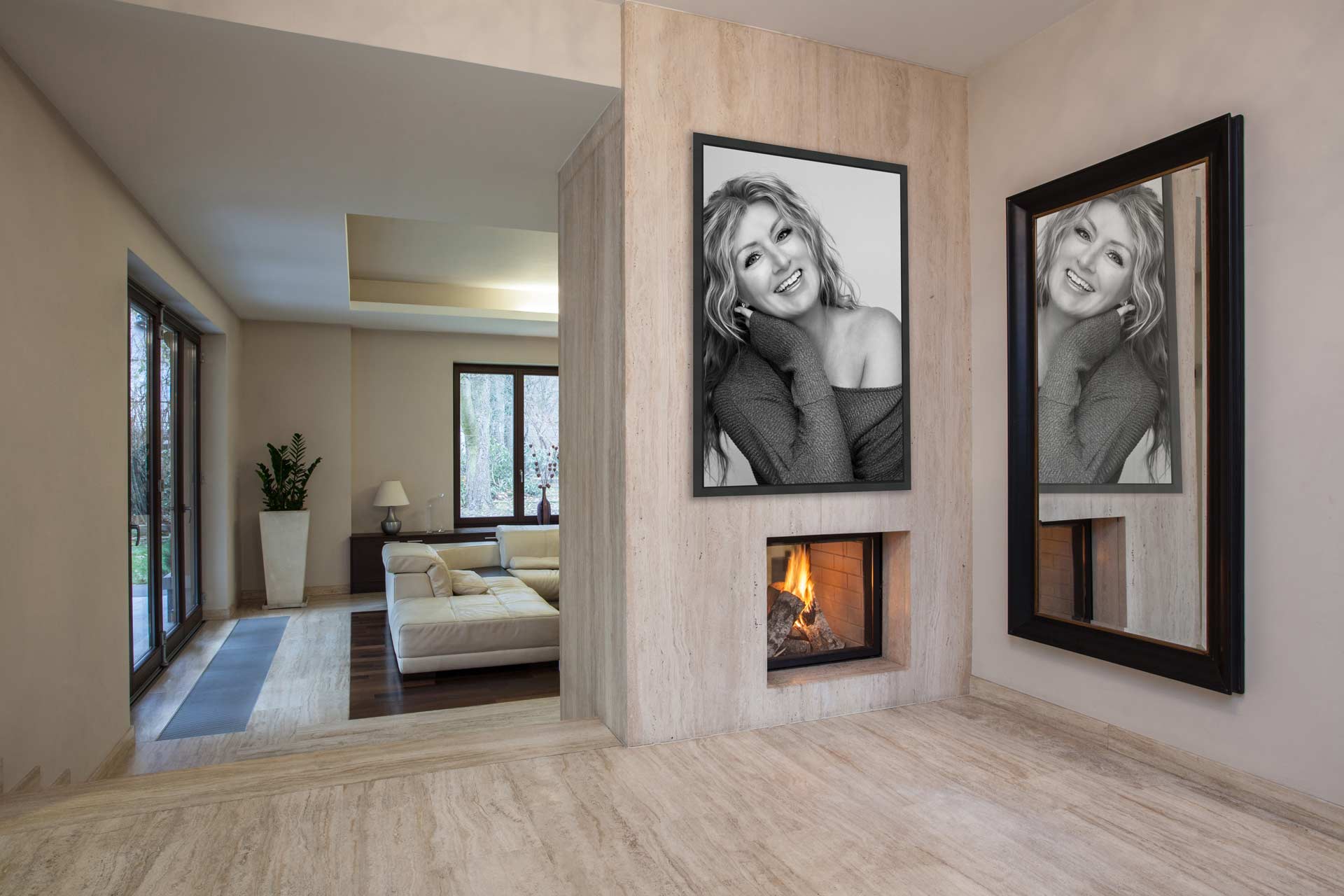 Framed Canvas